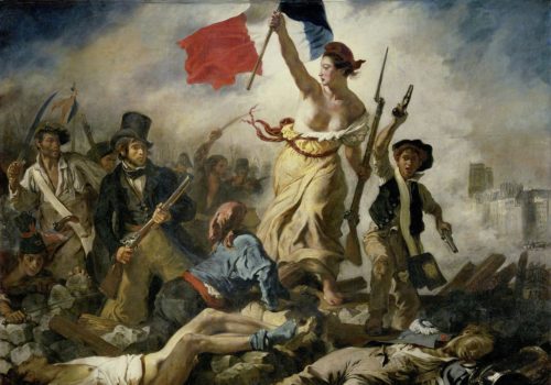 Eugène Delacroix Le 28 Juillet. La Liberté Guidant Le Peuple