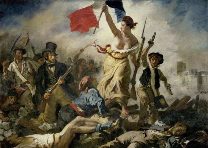 Eugène Delacroix Le 28 Juillet. La Liberté Guidant Le Peuple