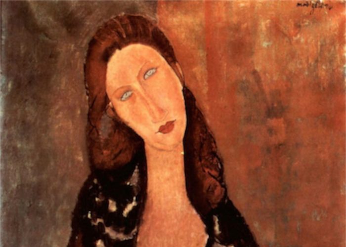 Ernest Mag Elkaim Modigliani Portrait Of Jeanne Hebuterne [3]