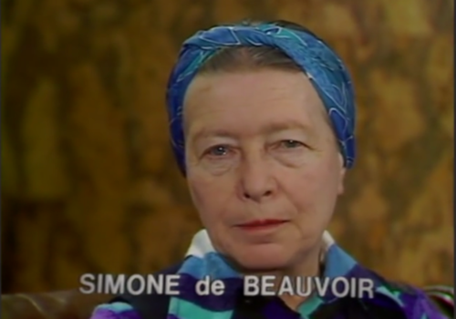 Ernest Mag Capture Simone De Beauvoir