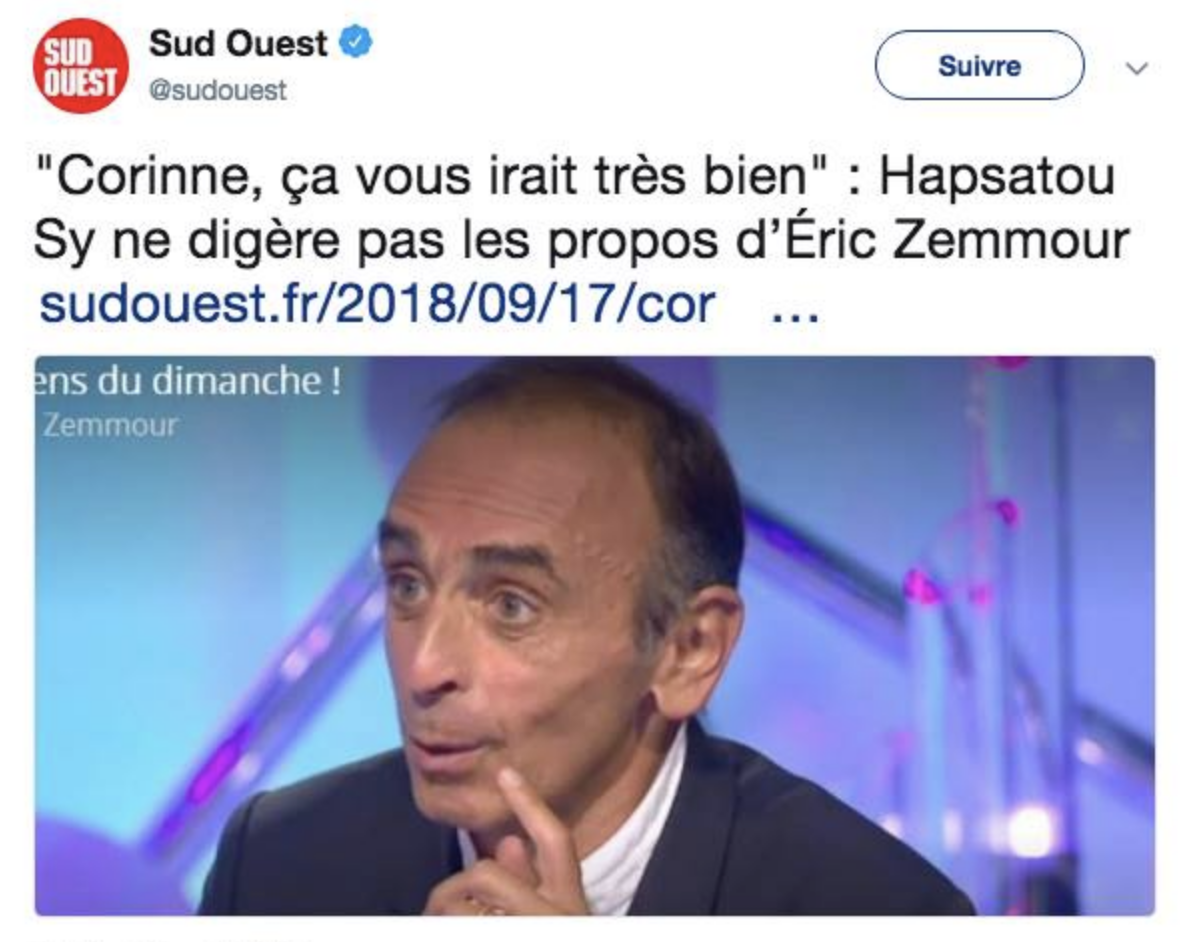 Ernest Zemmour Ineptie