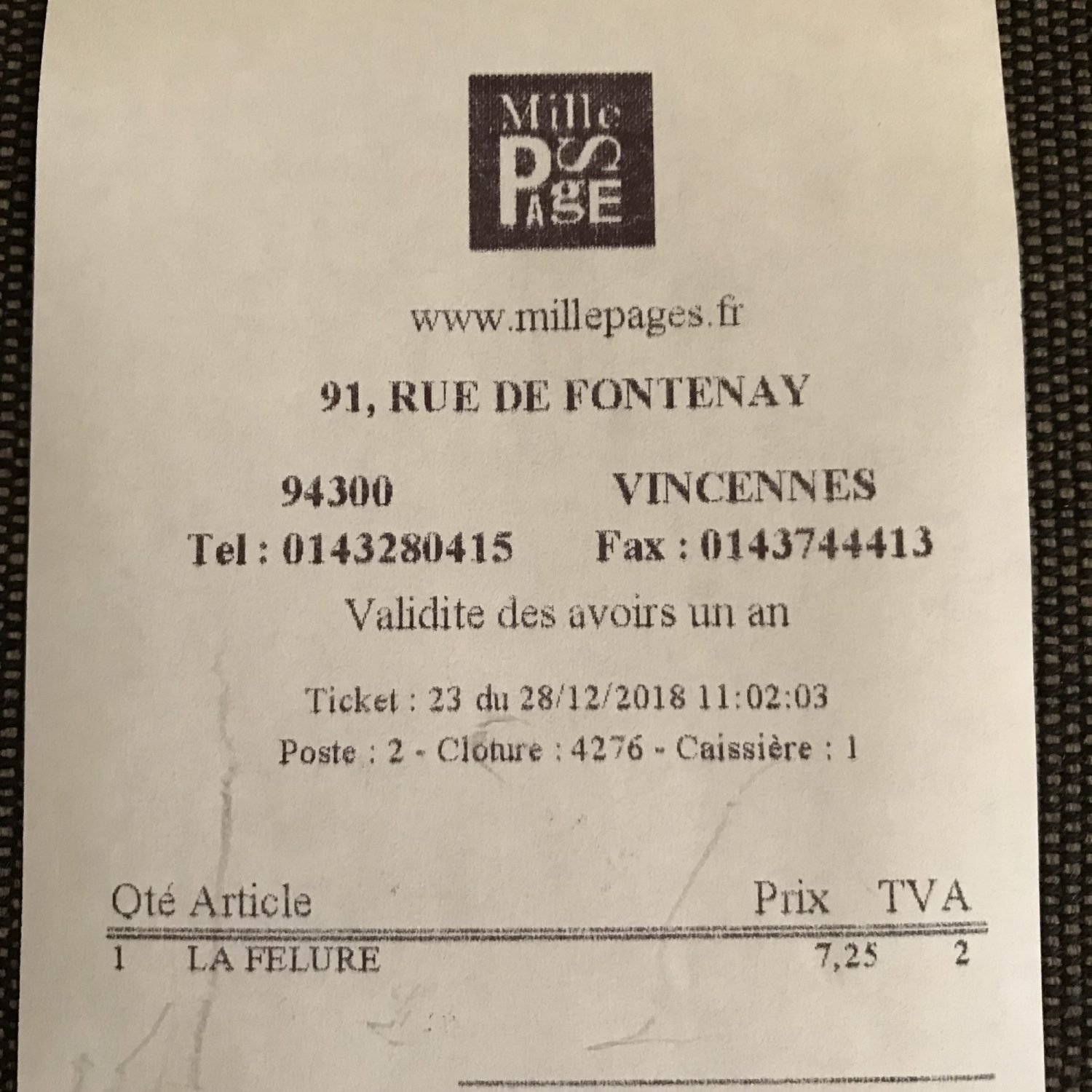 Ernest Mag Ticketfelure