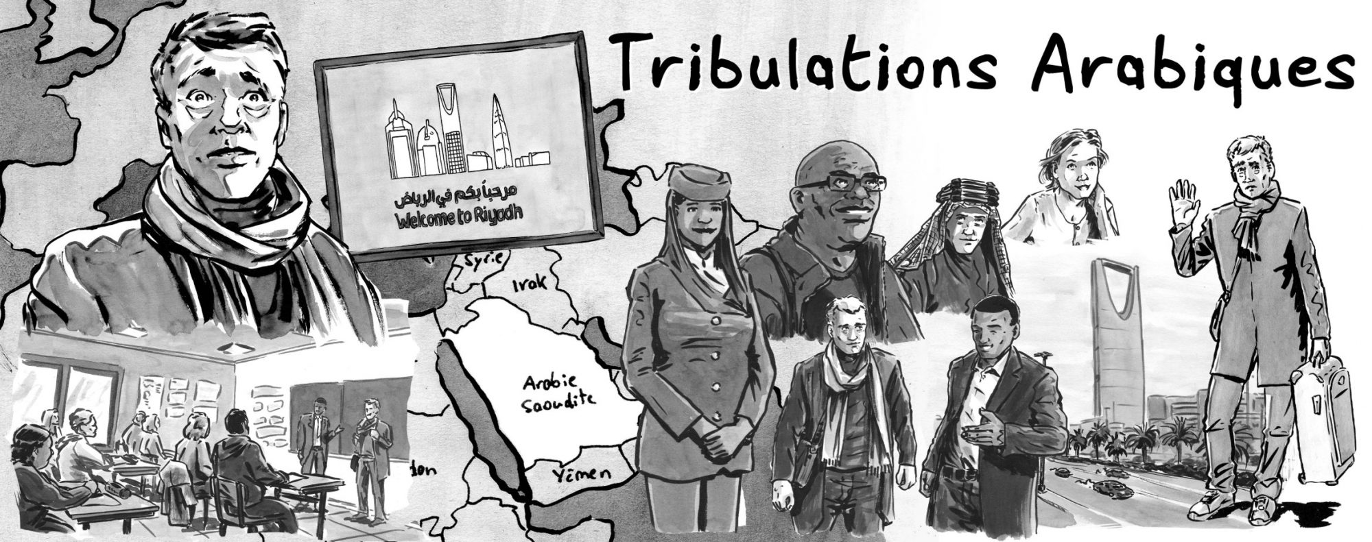 BD Robin Walter - Tribulations arabiques